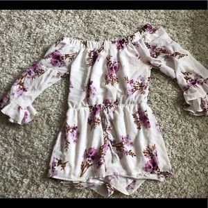 Floral romper